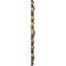 Ekena Millwork Angel Ceiling Medallion (Fits Canopies up to 4 3/8"), 20 7/8"OD x 3 5/8"ID x 1"P, Pale Gold CM20ANPAS - alternate 2
